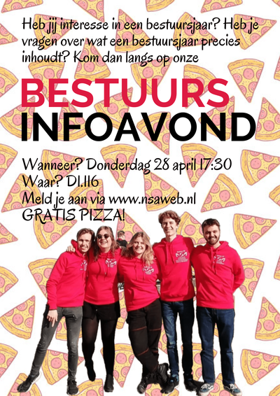 Poster Bestuur Info Avond