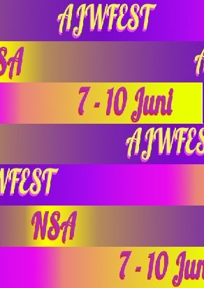 Poster AJWFest '19