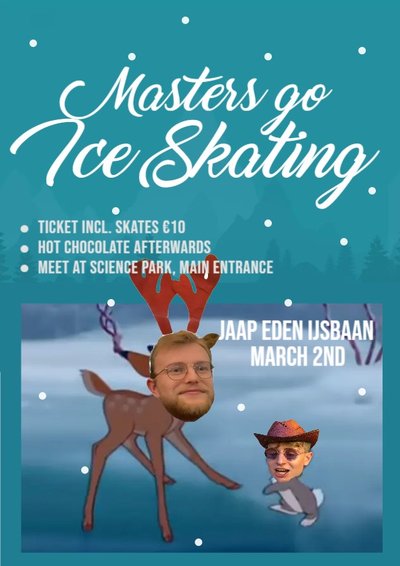 Poster Master Iceskating