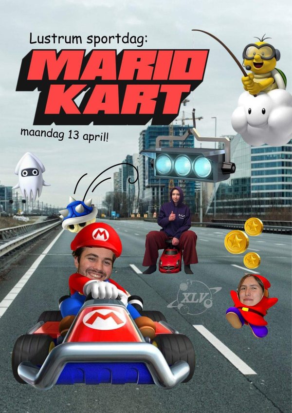 Poster Lustrum - Mario Kart