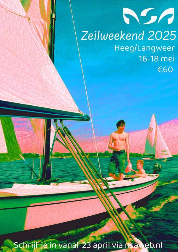 Poster Zeilweekend 2025