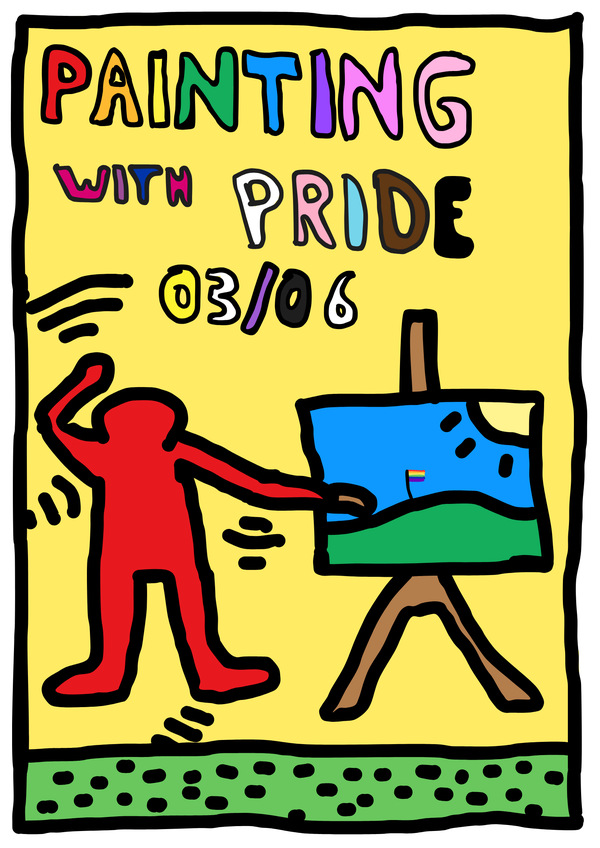 Poster Painting with pride