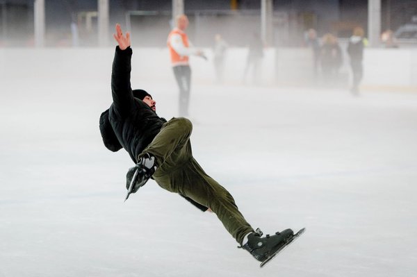 Poster Schaatsen