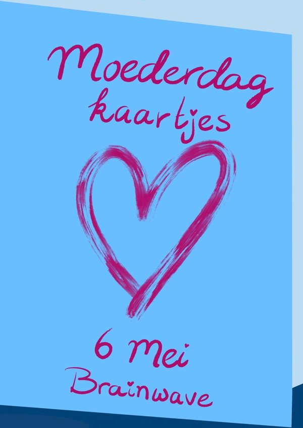 Poster Moederdag kaartjes maken