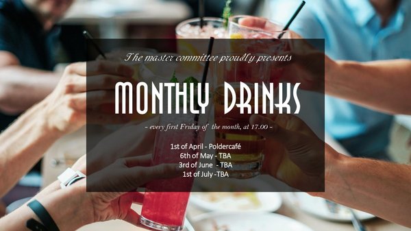 Poster Master drinks