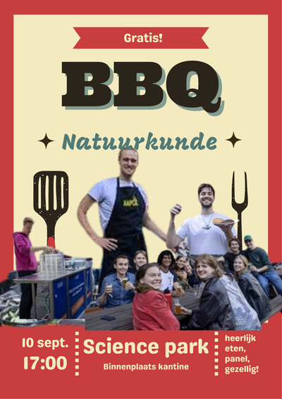 Poster Natuurkunde BBQ