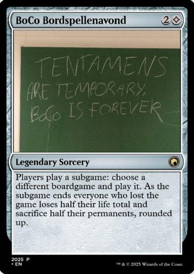 Poster Magic the Gathering Avond