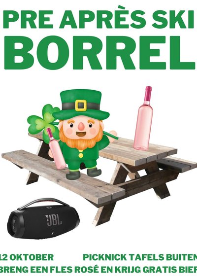 Skierland borrel