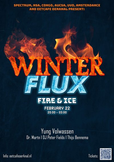 Winterflux 2024 poster