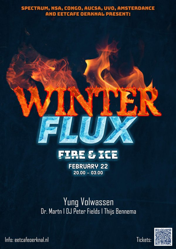 Winterflux 2024 poster