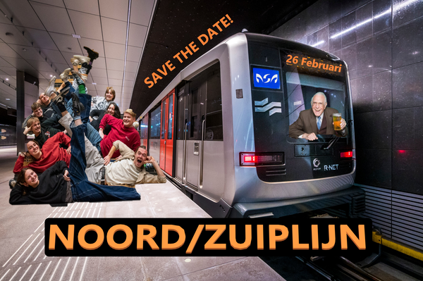 Poster Noord/Zuiplijn