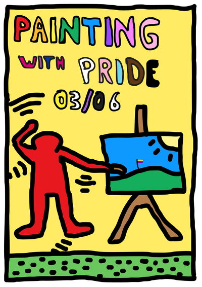 Poster Painting with pride