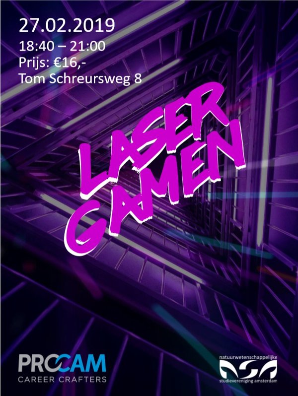 Poster Lasergamen ft.Procam