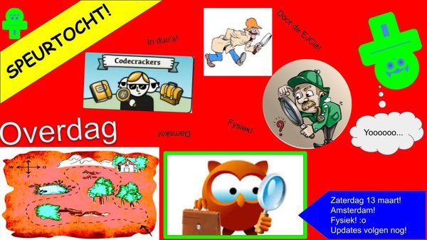 Poster Speurtocht EJC