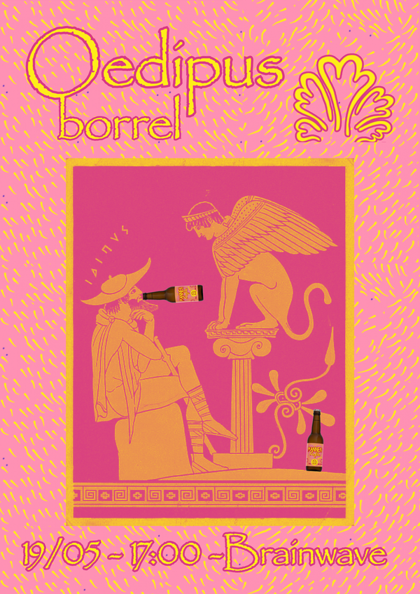 Poster Oedipus borrel