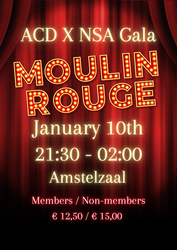 Poster Gala NSA x ACD 2025