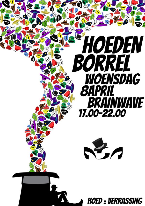 poster_De hoeden borrel_2020-04-08