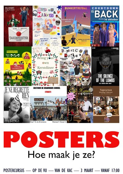 Poster Poster cursus