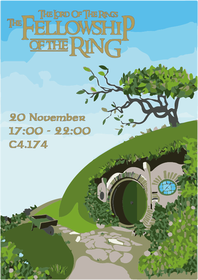Poster The Lord of the Rings: The Fellowship of the Ring