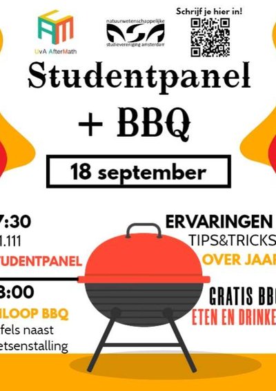 Poster Wiskunde Panel + BBQ