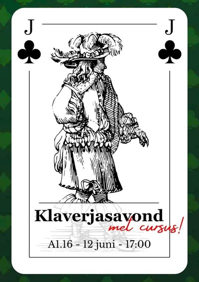 Poster Klaverjasavond