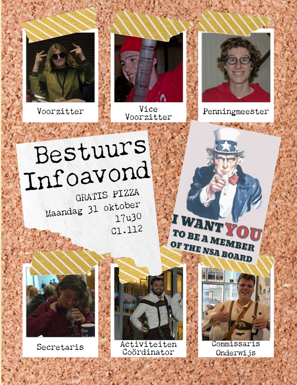 Poster Bestuursinfoavond