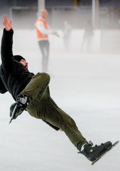 Poster Schaatsen